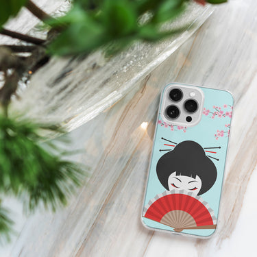 GEISHA IPHONE CLEAR CASE