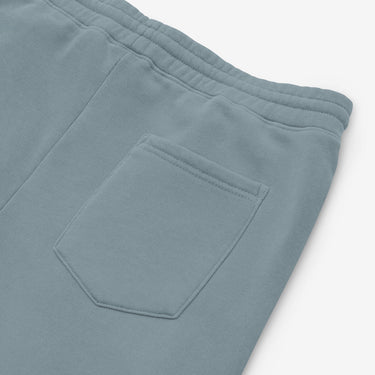 view of back pocket pigment slate blue sweatpants
