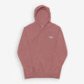 pigment maroon READY NEVER HOODIE