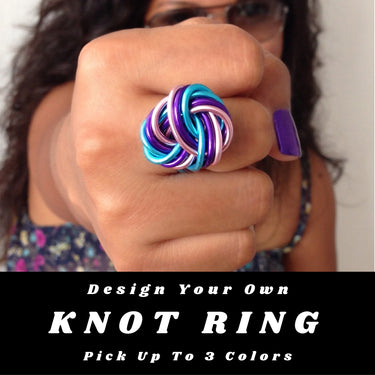 handmade colorful ring