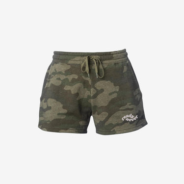 READY NEVER CAMO SWEAT SHORTS