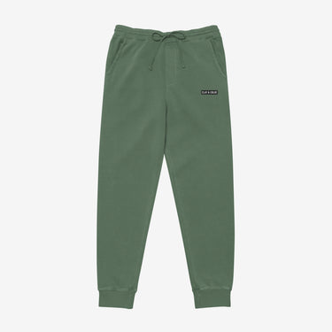 alpine green CLAY & CHLOE CALI WASH JOGGERS