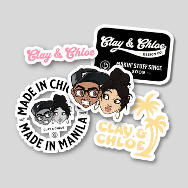 CLAY & CHLOE STICKER PACK