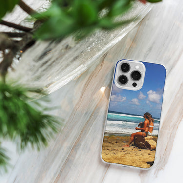 Beach girls clear iPhone case