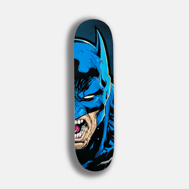 batman skate deck wall art hand painted