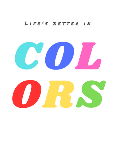 Life's Better in COLORS mobile