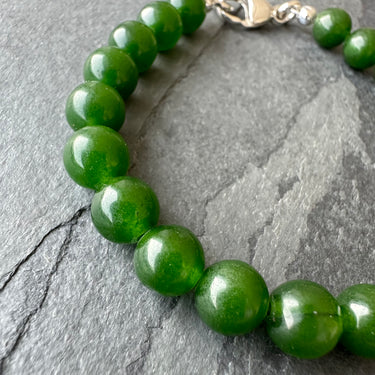 JADE BEAD BRACELET for men