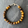 TIGER'S EYE BEAD BRACELET