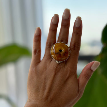 african amber ring