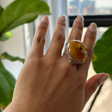 african amber ring