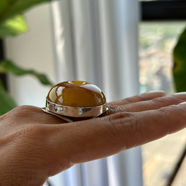 african amber ring