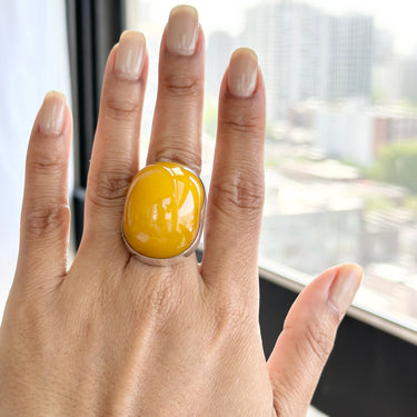 african amber ring