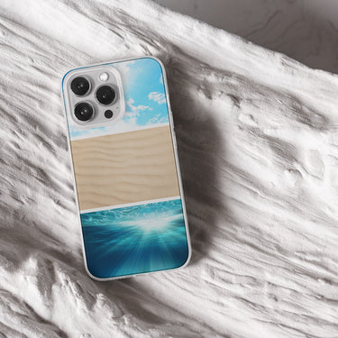 marine life clear iPhone case