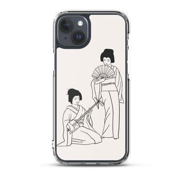 GEISHA IPHONE CLEAR CASE 14