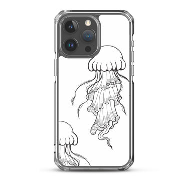 JELLYFISH IPHONE CLEAR CASE 14 pro