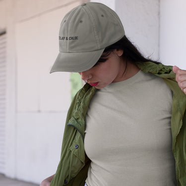 CLAY & CHLOE CLASSIC HAT - WASHED GREEN