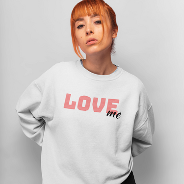 LOVE ME CREWNECK SWEATSHIRT