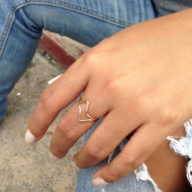 stackable handmade ring 