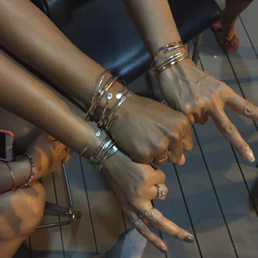 minimalist stackable bracelets