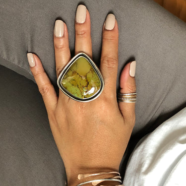 big statement ring hand made